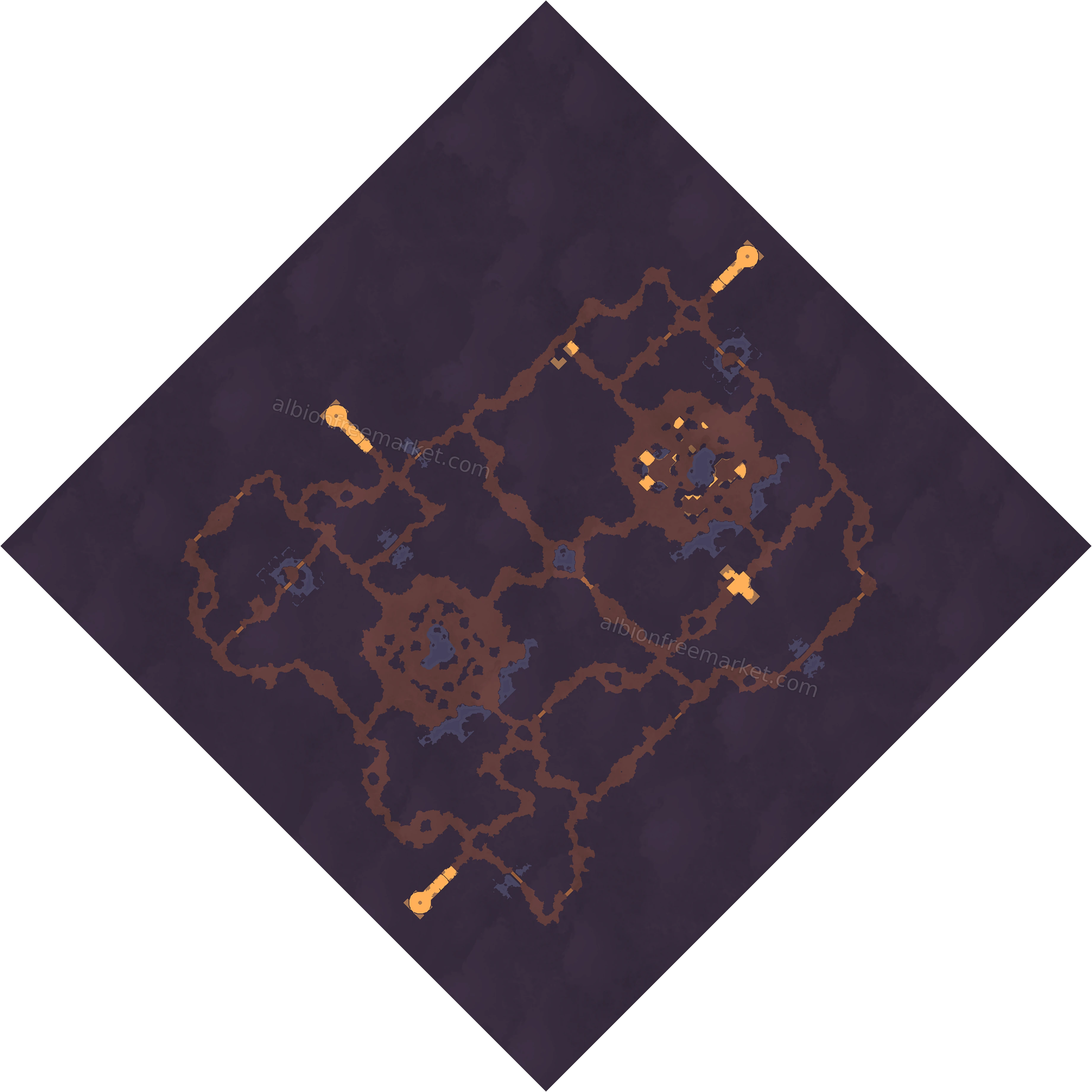 Secent-Al-Duosom Albion Online map