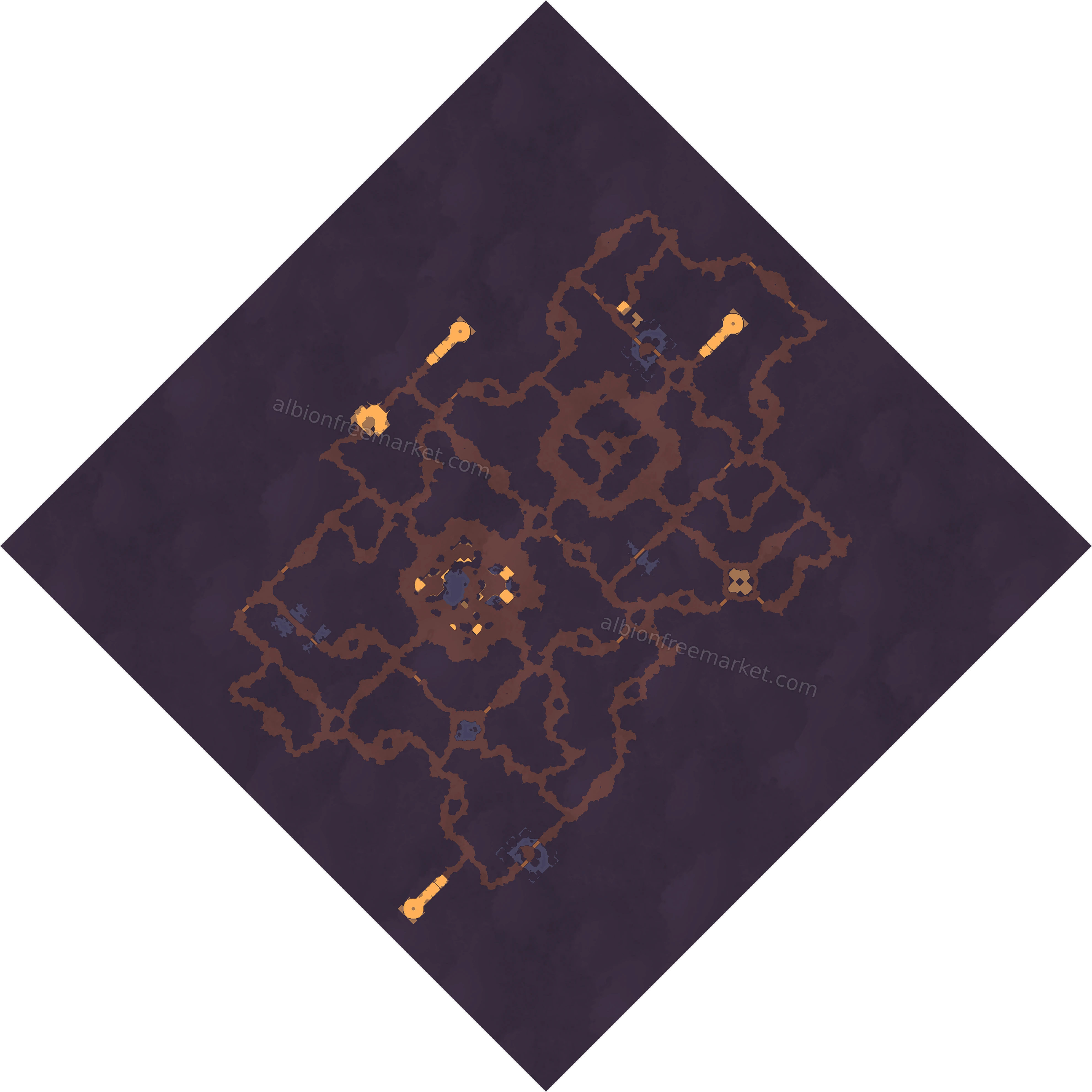 Secent-Si-Qinsas Albion Online map