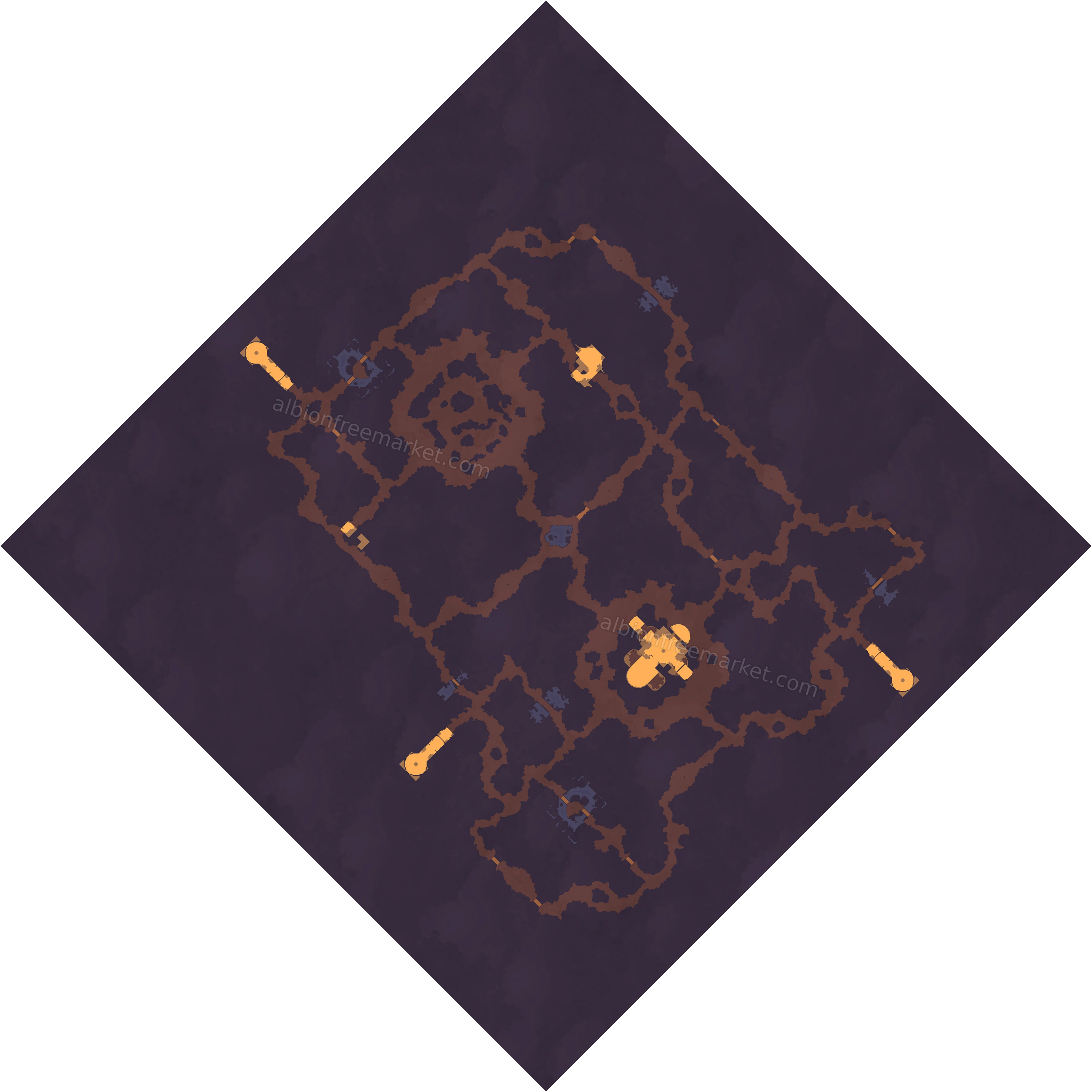 Setent-Duosas Albion Online map