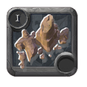 Broken scholar statue