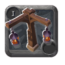 Corner lantern