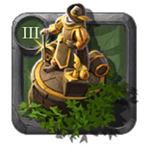 Gold Trader Statue