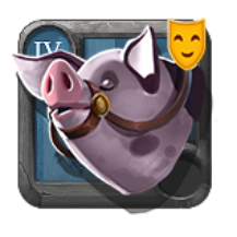 Direboar Skin: Domesticated Hog